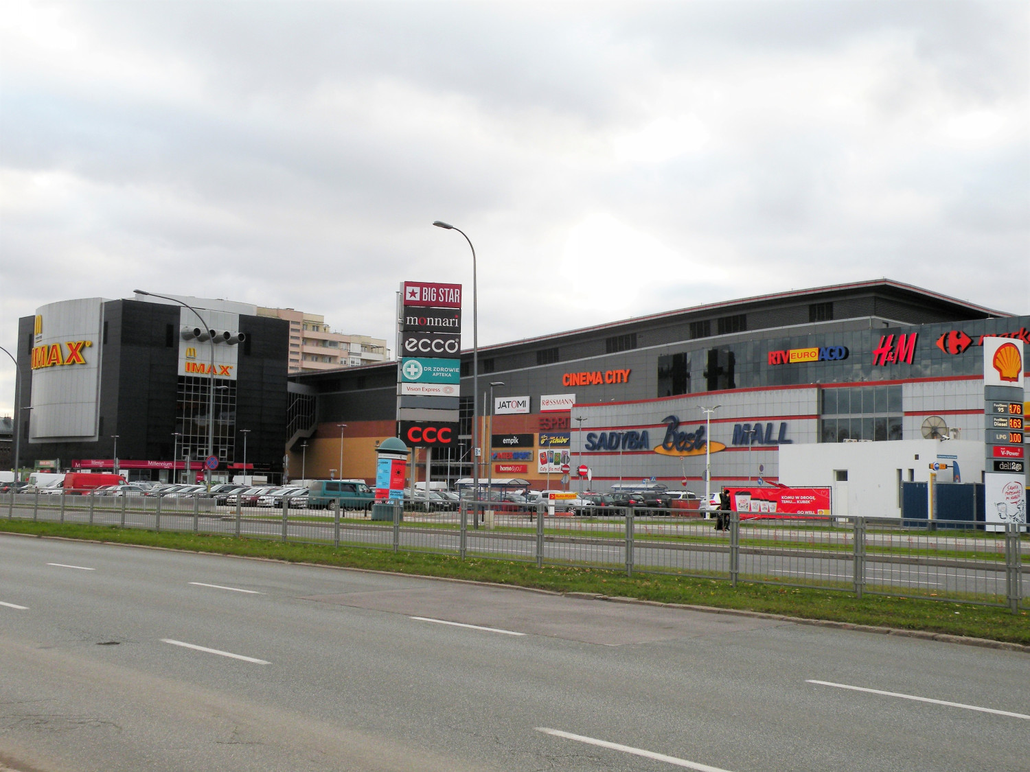 Zdjęcie architektury budynku Centrum handlowe Sadyba Best Mall